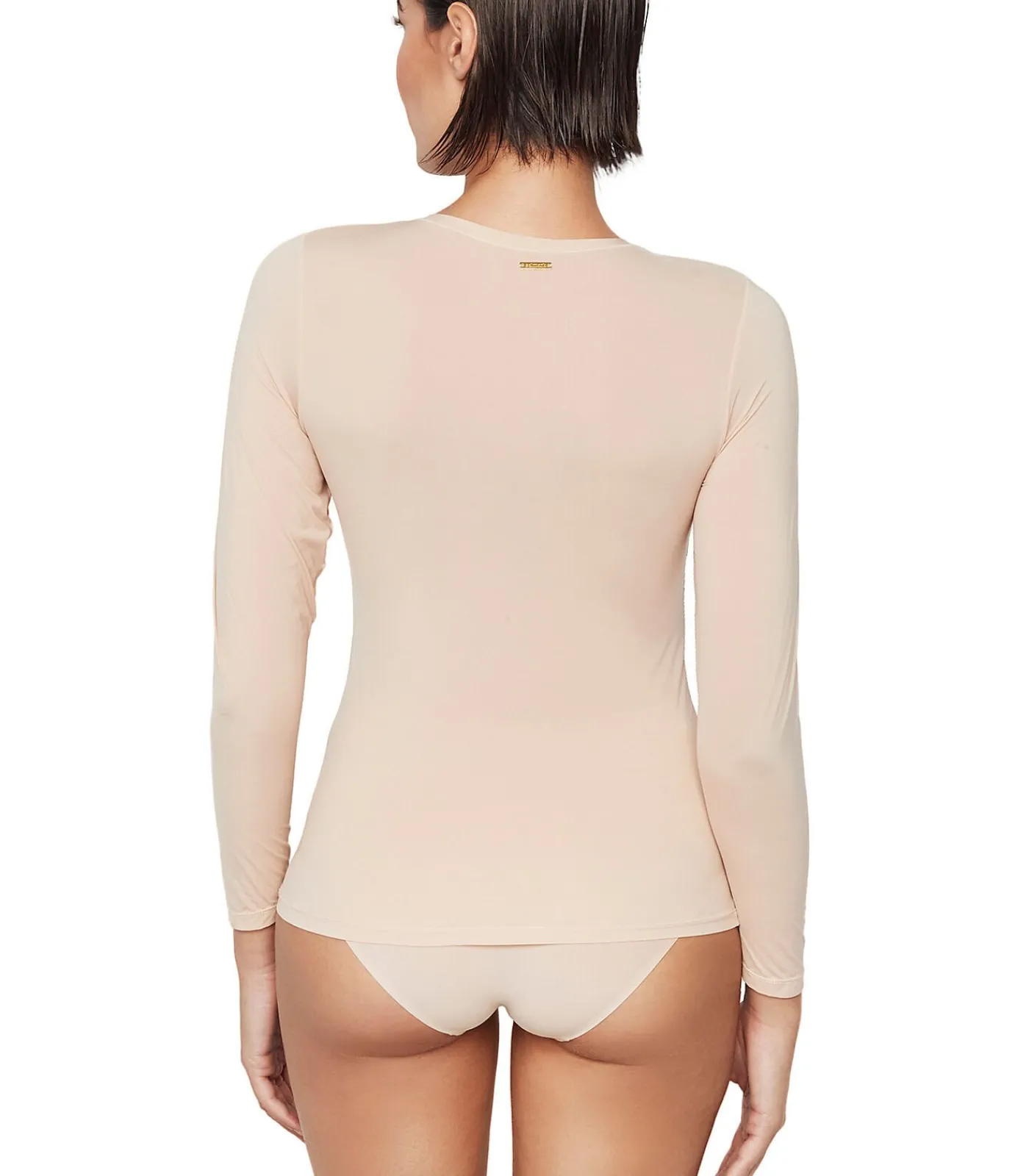 Outlet Top met lange mouwen ESSENTIALS DAMES Onderhemden