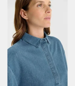 DAMES Le Temps des Cerises Top van jeans ALBERTA