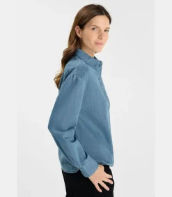 DAMES Le Temps des Cerises Top van jeans ALBERTA