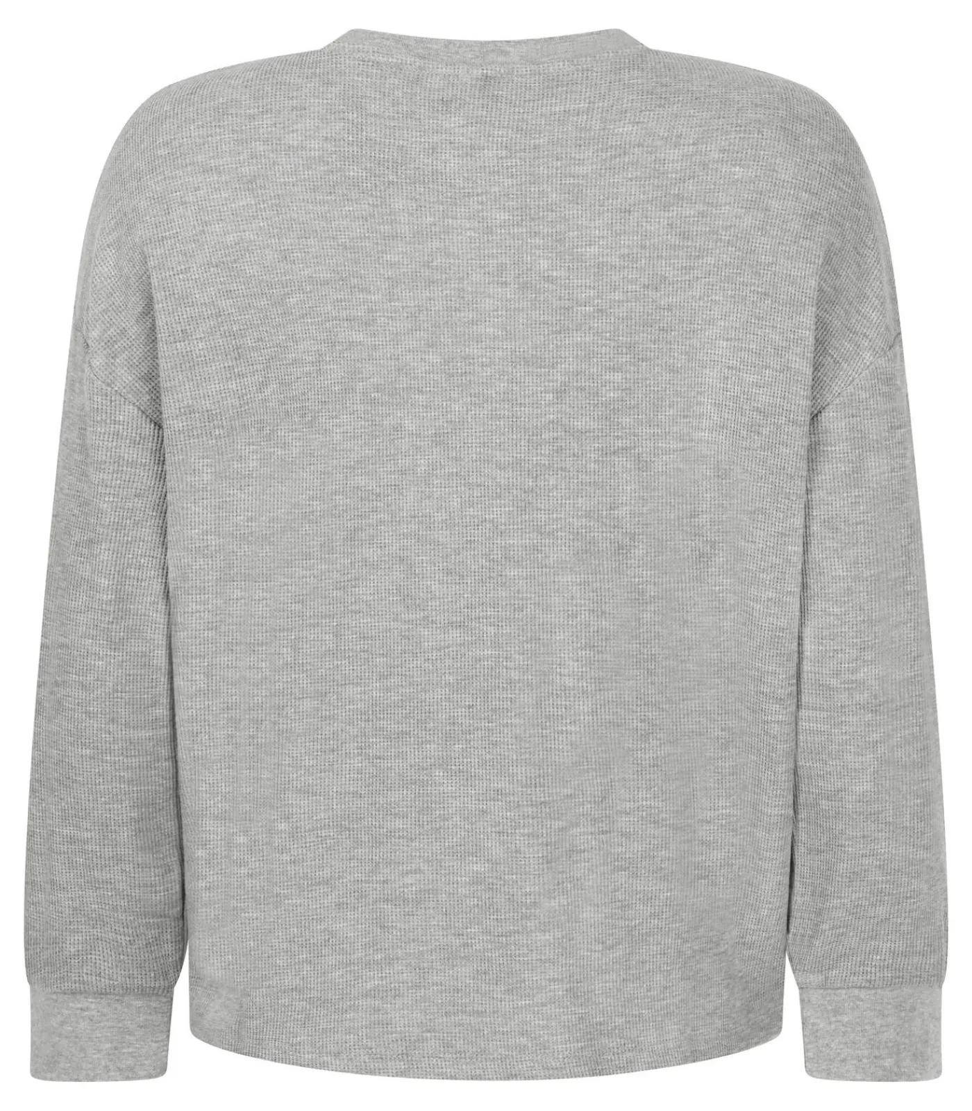 DAMES Hunkemöller Top van wafelstof Henley