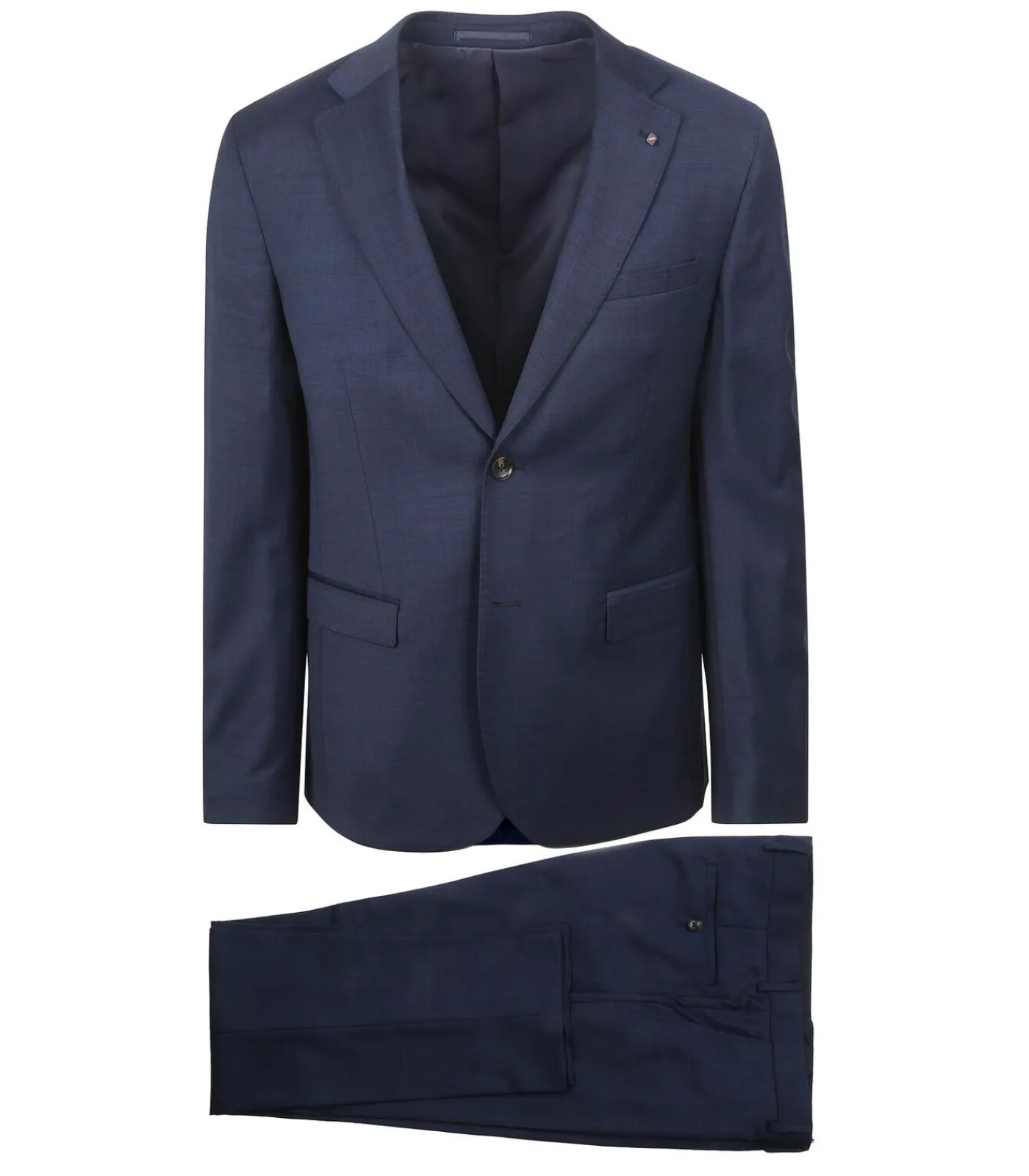 Sale Toulon Kostuum Wol Navy Heren Kostuums & Blazers