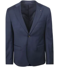Sale Toulon Kostuum Wol Navy Heren Kostuums & Blazers