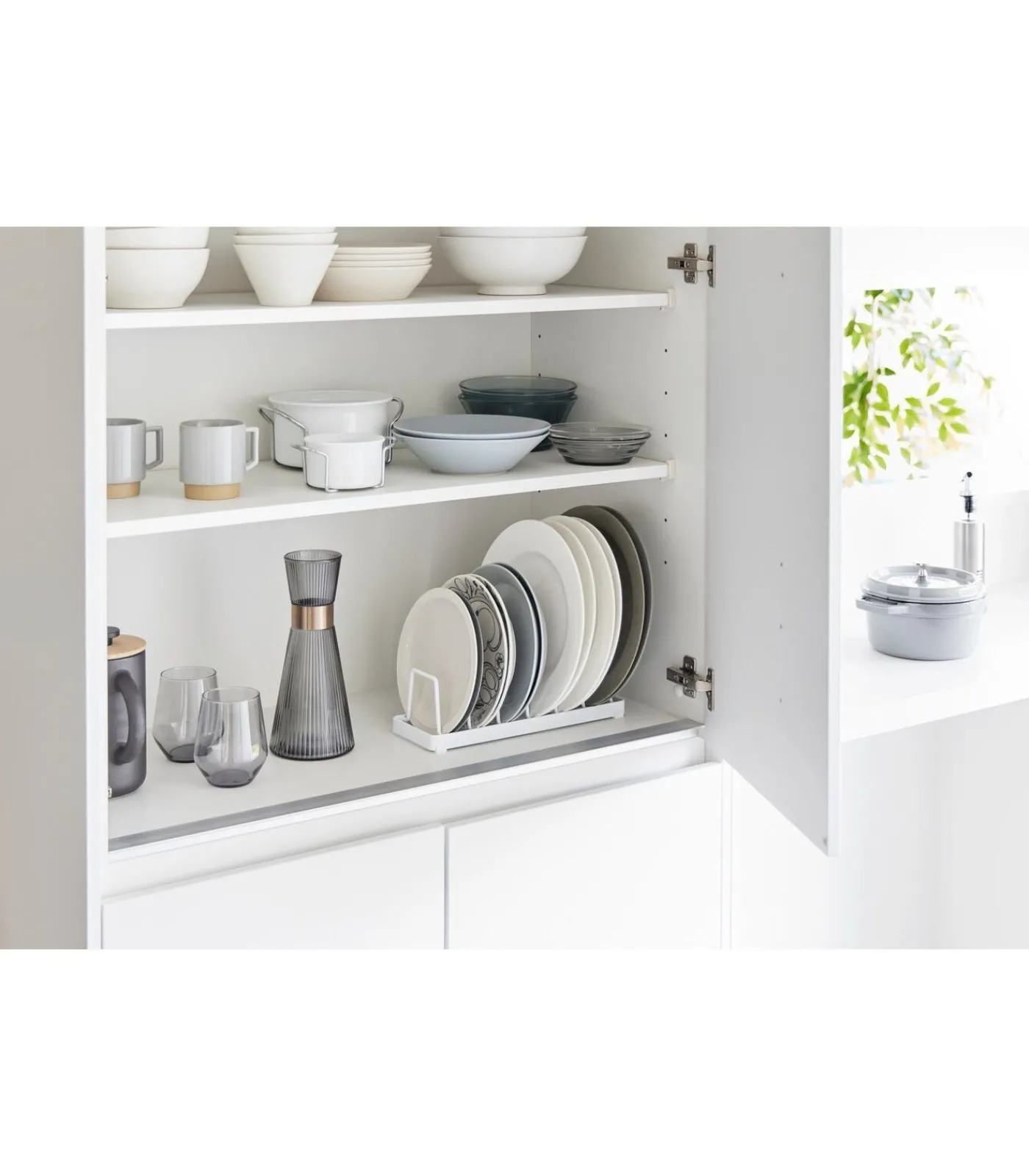 YAMAZAKI Tower Bordenstandaard - Wit