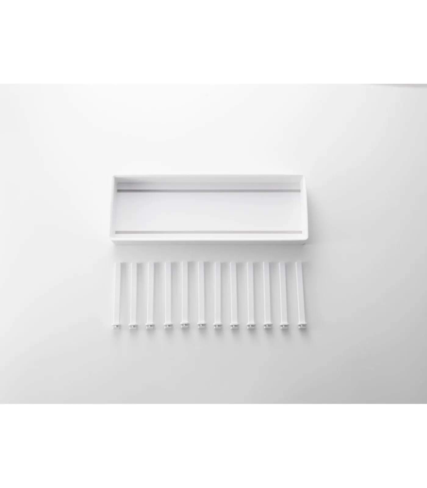 YAMAZAKI Tower Deksel & pannenhouder verstelbaar - Wit