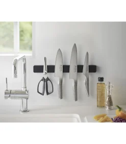 YAMAZAKI Tower Messenhouder magnetisch - Zwart