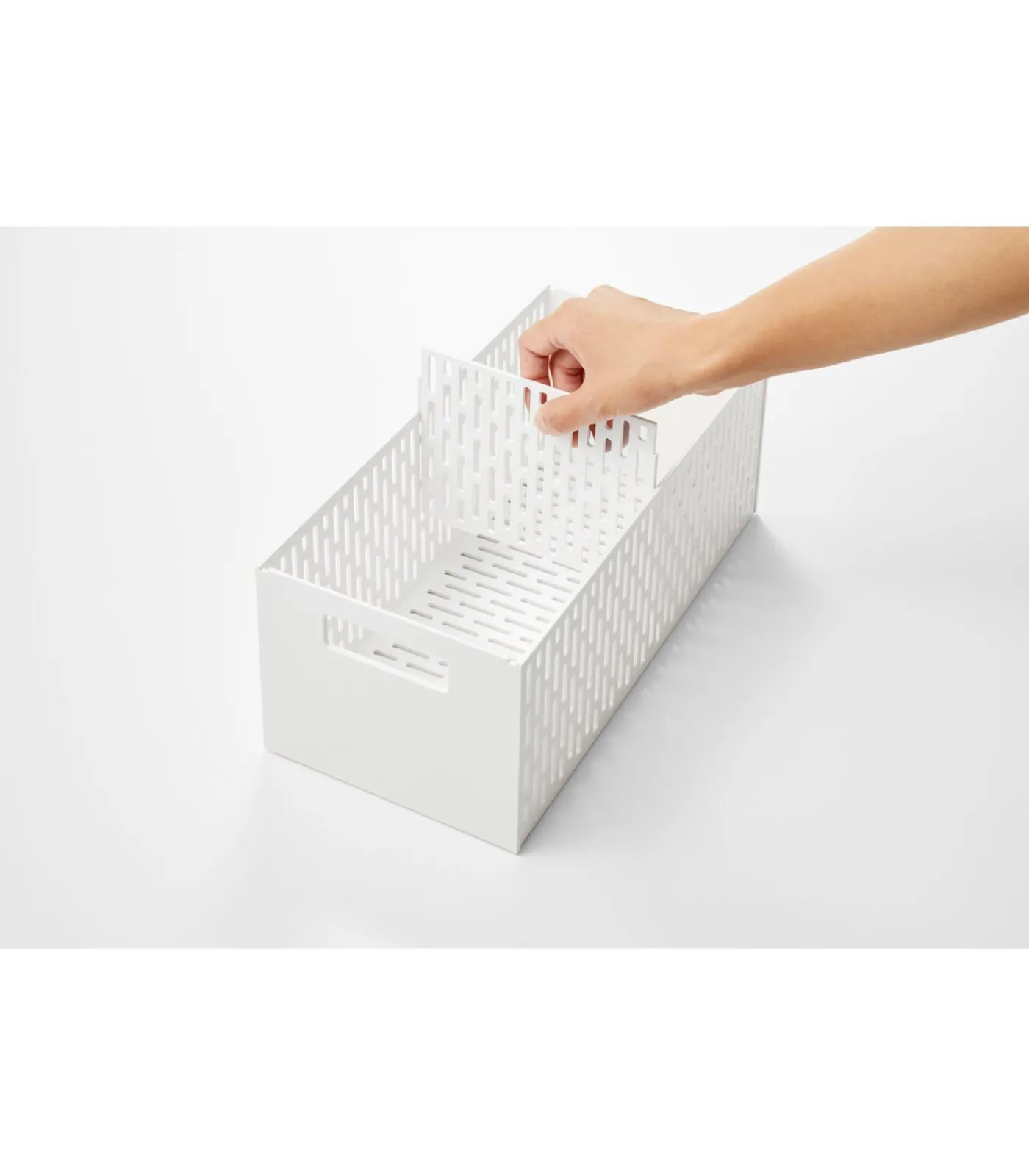 YAMAZAKI Tower Opbergmanden op wielen 3-laags - Wit