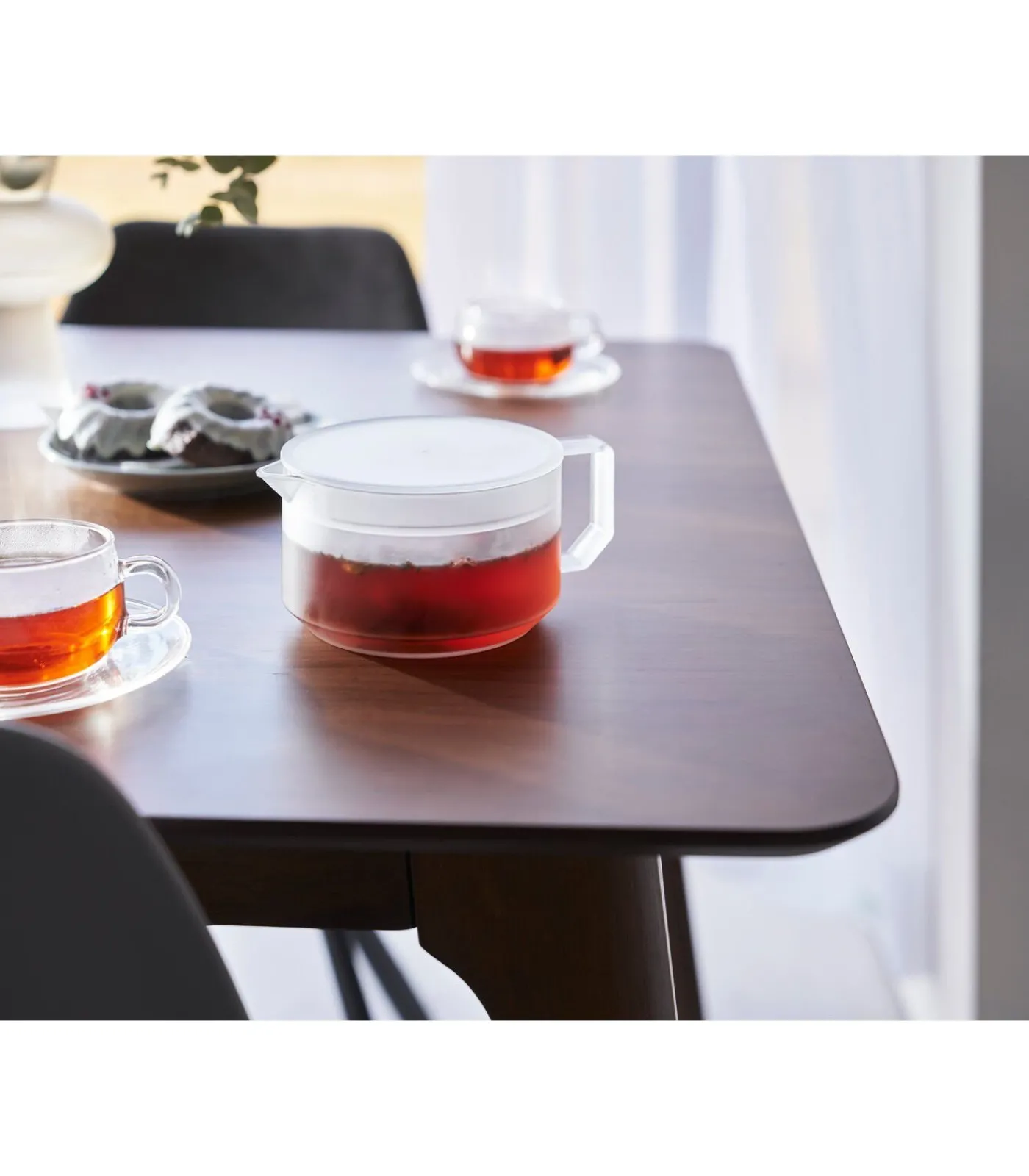 YAMAZAKI Tower Theepot - Wit