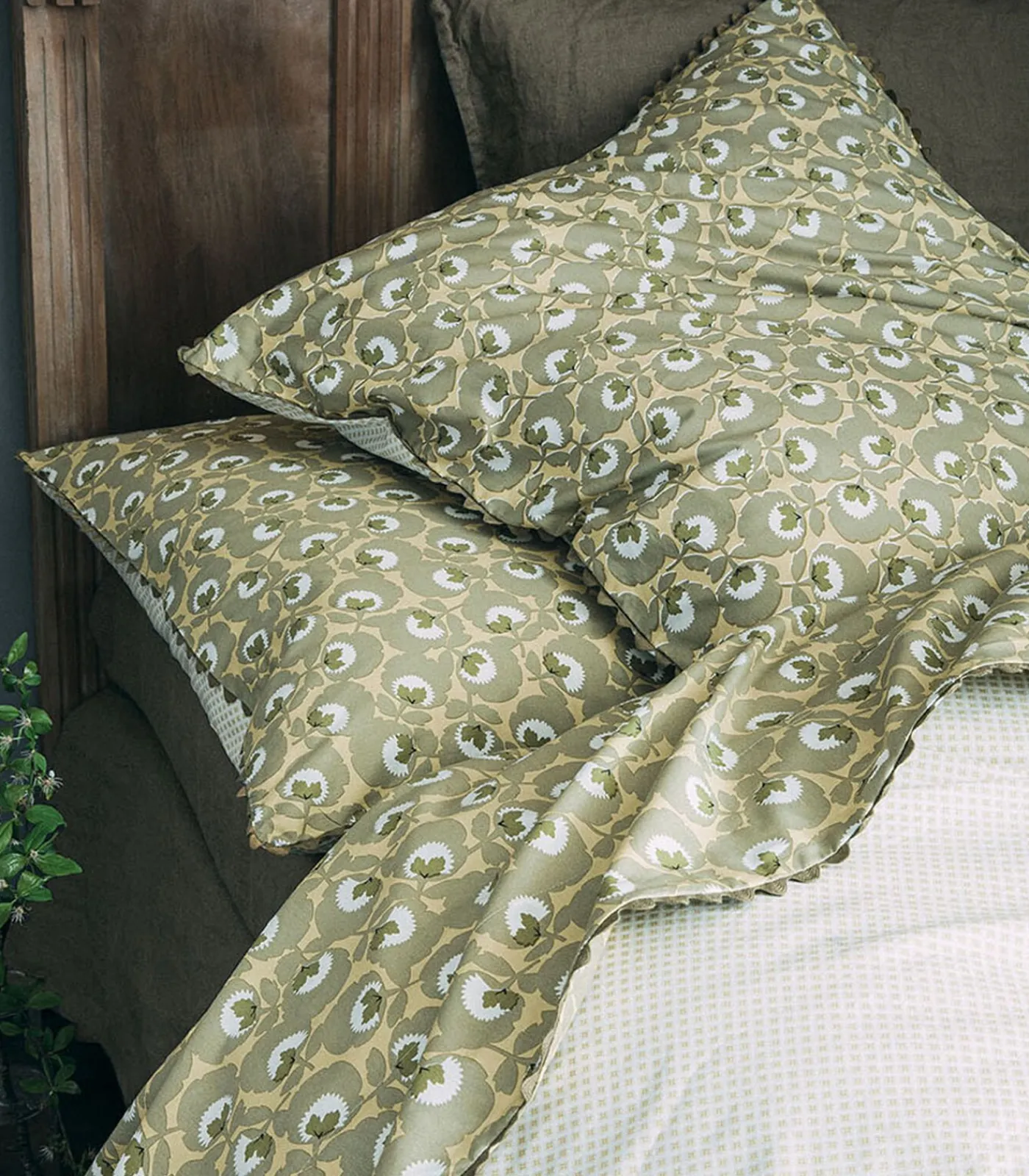 Tresor - Kussensloop in perkal katoen 65x65cm Kussenslopen