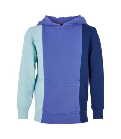 Kinderen Urban Classics TRIPLE - Trui met kap - Petrol Blauw