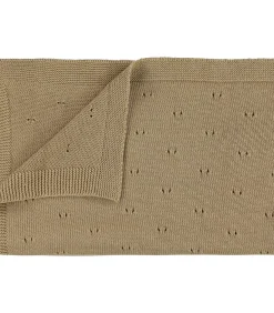 Kinderen Trixie Gebreide deken | 75x100cm - Zand