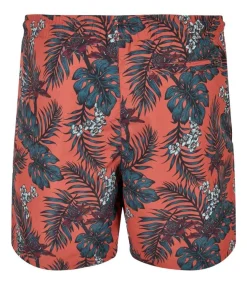 Heren Urban Classics TROPICAL - Zwembroek - Koraal