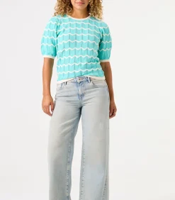 DAMES Garcia Trui met strepen