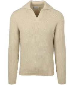 Discount Trui Riva Knit Ecru Heren Truien & Cardigans