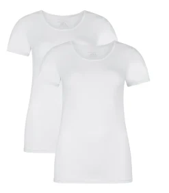 DAMES Bamboo basics T-shirt KATE Set van 2