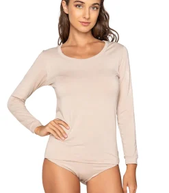 Outlet T-shirt met lange mouwen MICRO TOUCH COMFORT DAMES T-Shirts & Tops