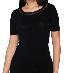 DAMES LUNA T-shirt met slipe mouwen Cotton Touch