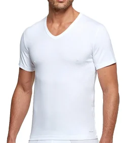 New T-shirt met V-hals met innovatieve temperatuurregeling Heren Thermisch Ondergoed