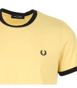 Heren Fred Perry T-shirt Ringer