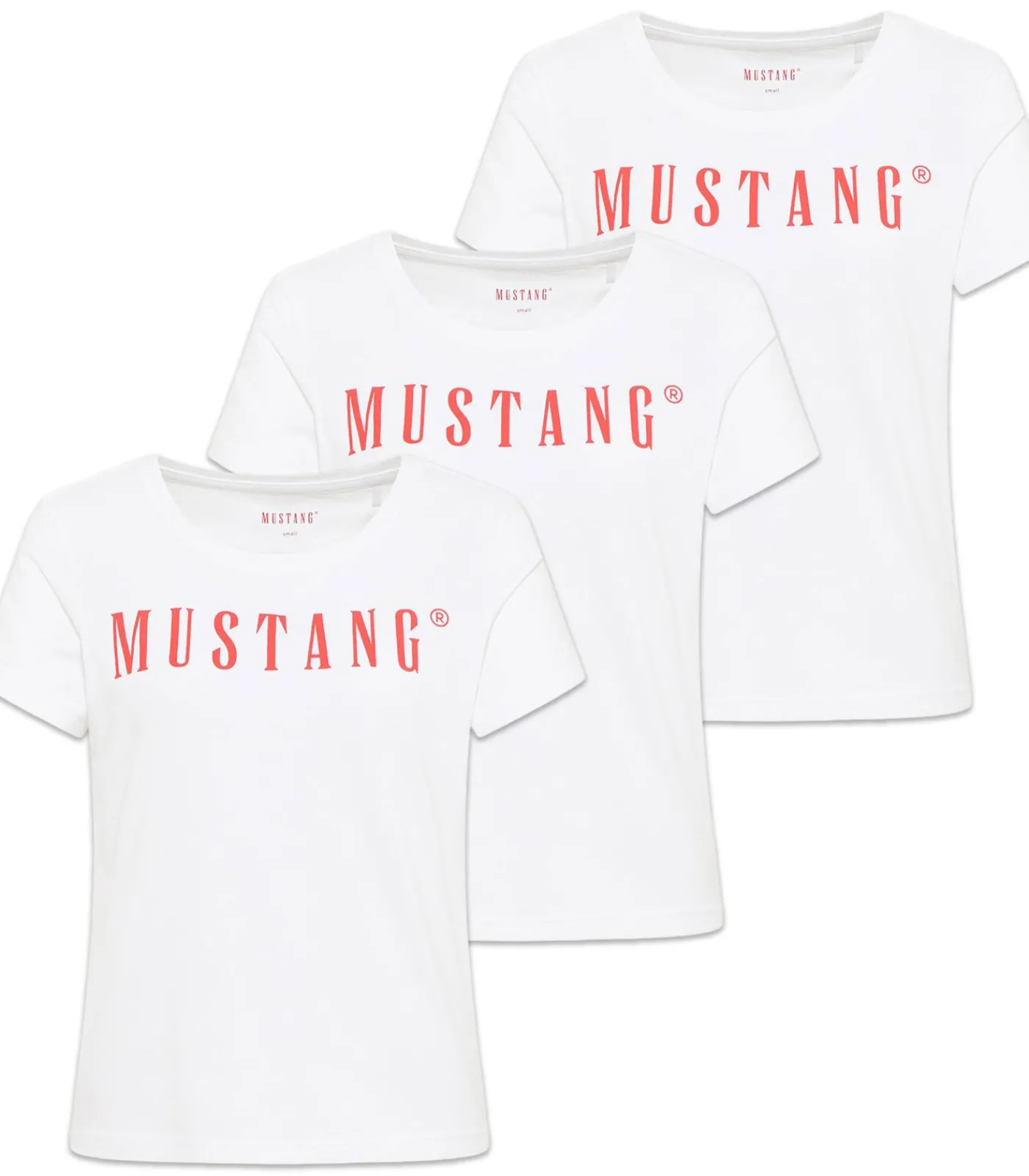 DAMES Mustang T-shirt Style Alma 3P Set van 3