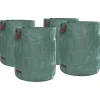 vidaXL Tuinafvalzakken 4 pcs Groen 79 x 79 x 99.5 cm Polypropyleen