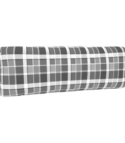 vidaXL Tuinmiddenbank pallet zwart geïmpregneerd grenenhout