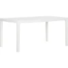 New Tuintafel 150x90x72 cm polypropeen wit Tuinmeubelen