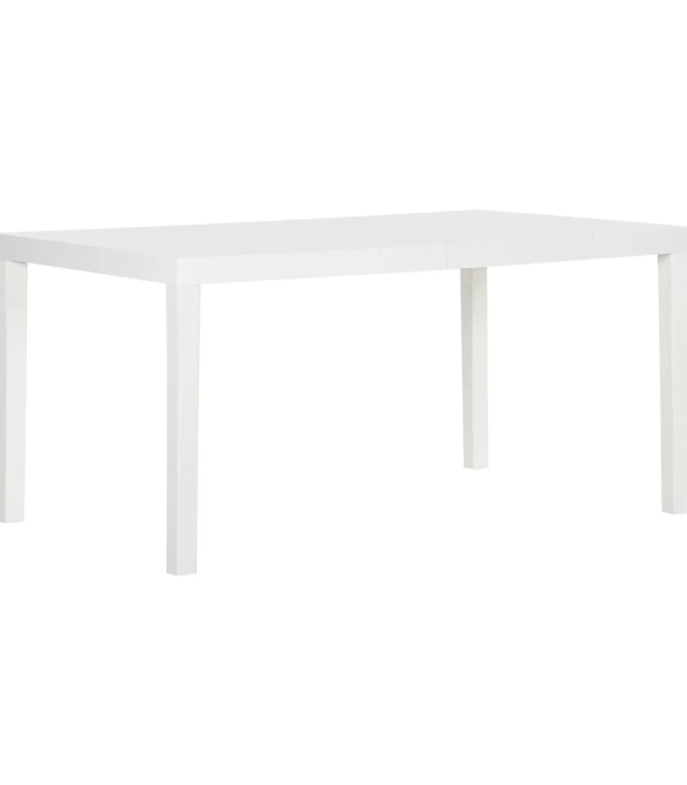 New Tuintafel 150x90x72 cm polypropeen wit Tuinmeubelen