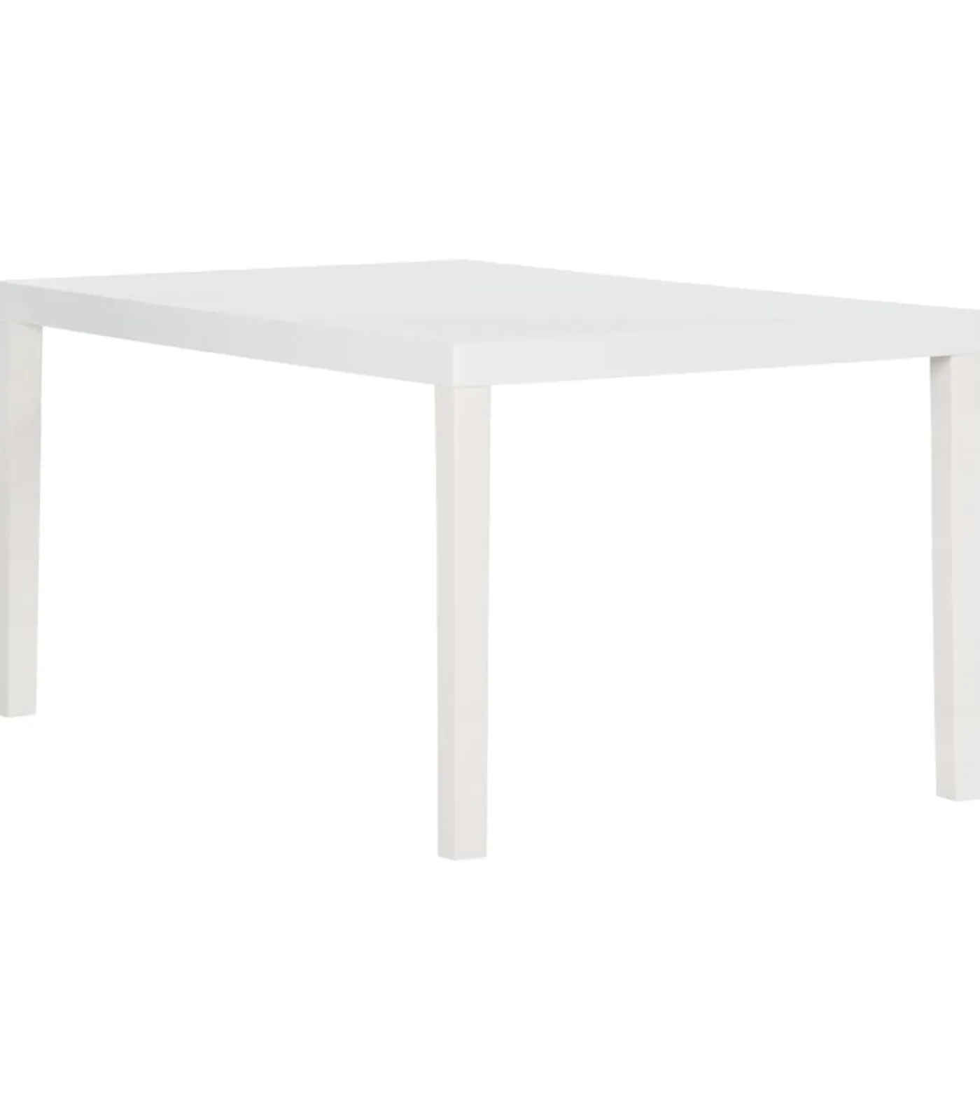 New Tuintafel 150x90x72 cm polypropeen wit Tuinmeubelen