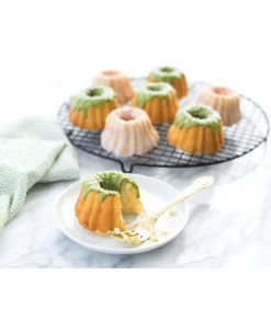 Nordic Ware Tulband Bakvorm Anniversary Bundtlette Goud - 6 Tulbanden