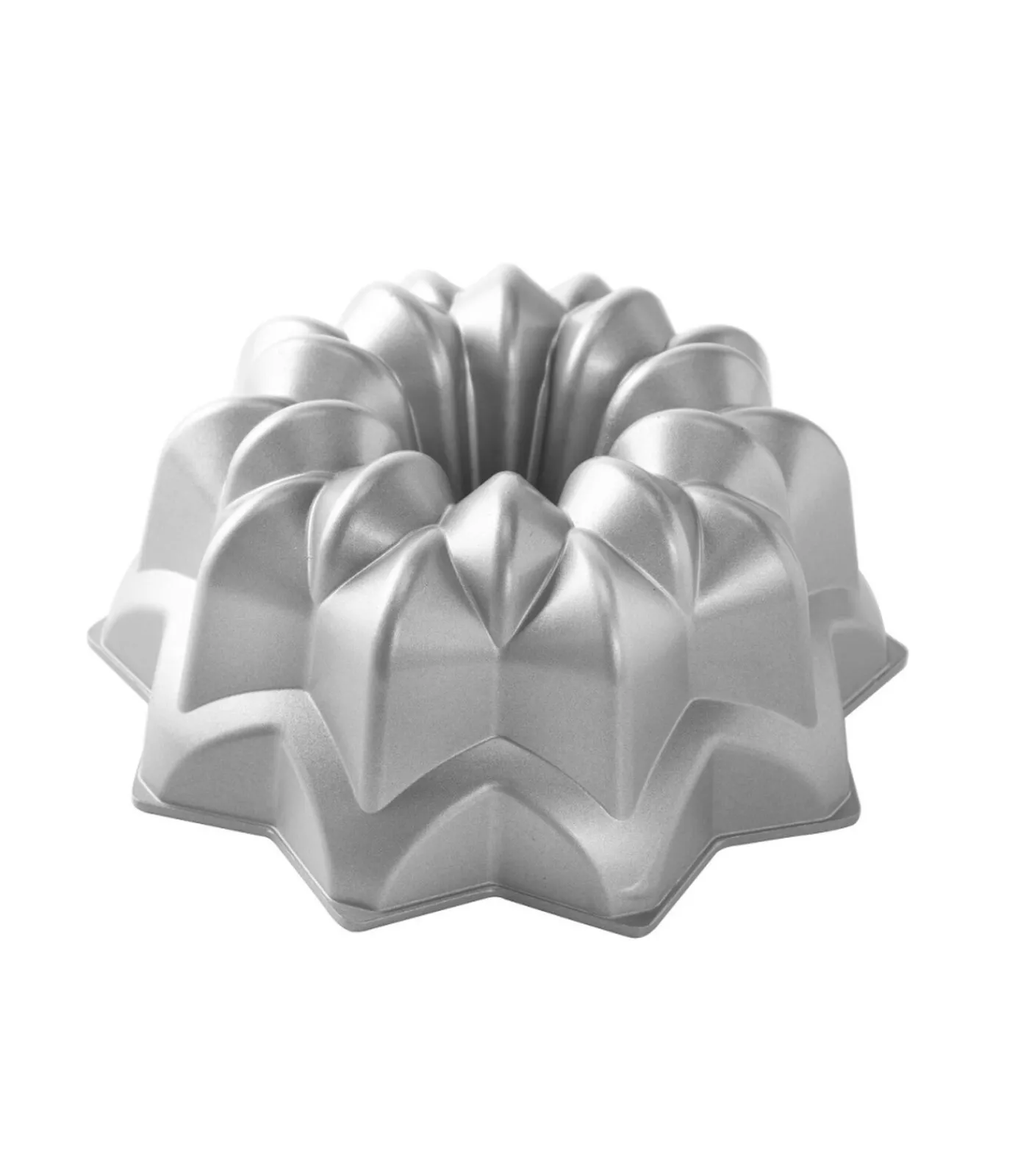 Sale Tulband Bakvorm Vintage Star Bundt Zilver ø 26 cm / 2.4 liter Bakken