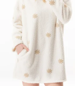 New Tuniek met capuchon en motief ESSENTIEL 130 DAMES Loungewear