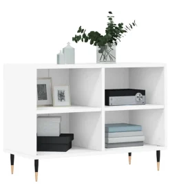 New Tv-meubel 69,5x30x50 cm bewerkt hout wit Meubels