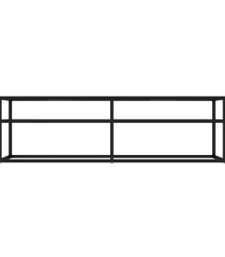 Best Tv-meubel 140x40x40,5 cm gehard glas transparant Meubels