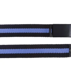 Heren ISOTONER Tweekleurige blauwe touwriem voor heren