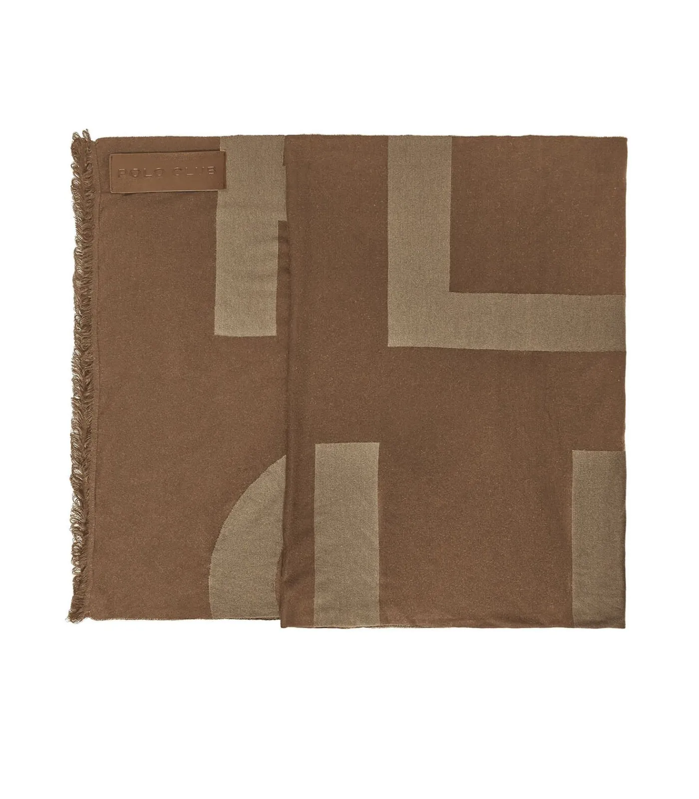 Heren Polo Club Tweekleurige sjaal "Sahar" met -logo