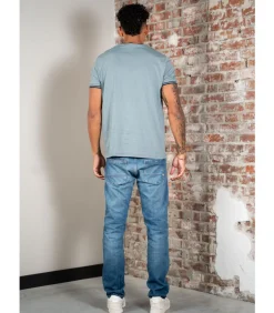 Heren Fred Perry Twin tipped t-shirt - stockport navy