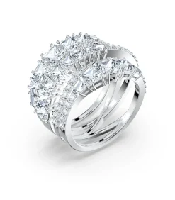 DAMES SWAROVSKI Twist Ring Zilver 5584650
