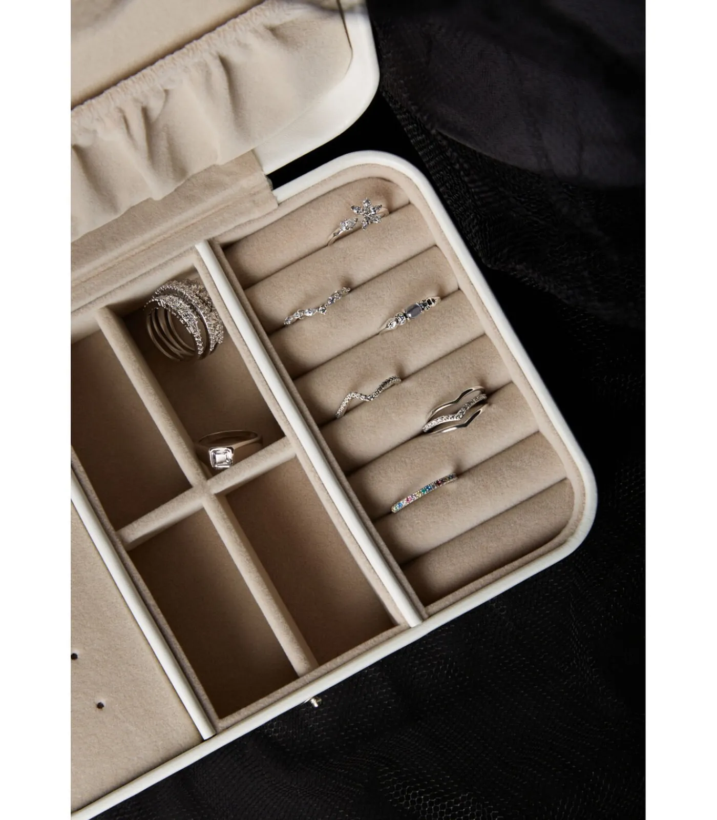 DAMES SWAROVSKI Twist Ring Zilver 5584650