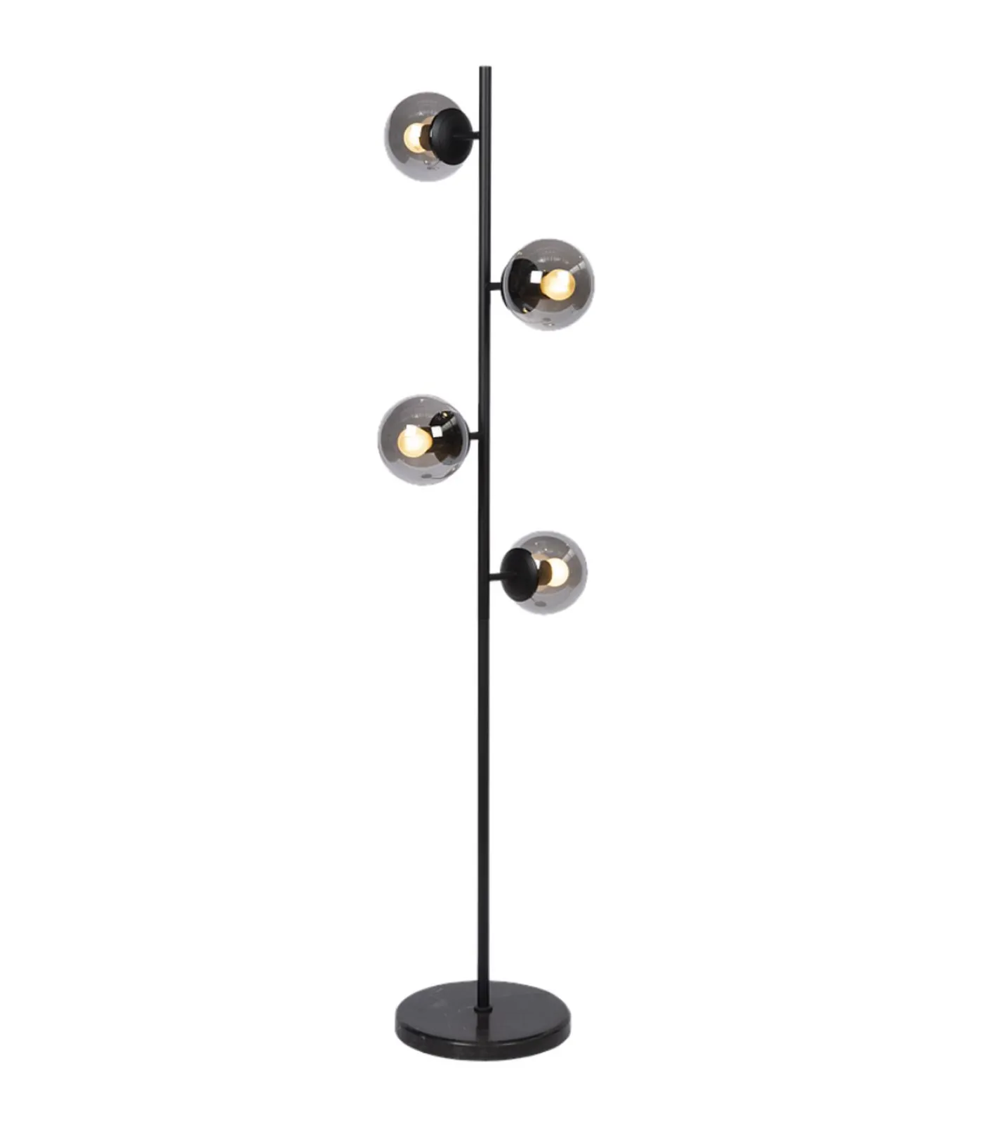 Clearance Twister - Vloerlamp - Zwart Vloerlampen