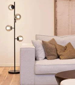 Clearance Twister - Vloerlamp - Zwart Vloerlampen