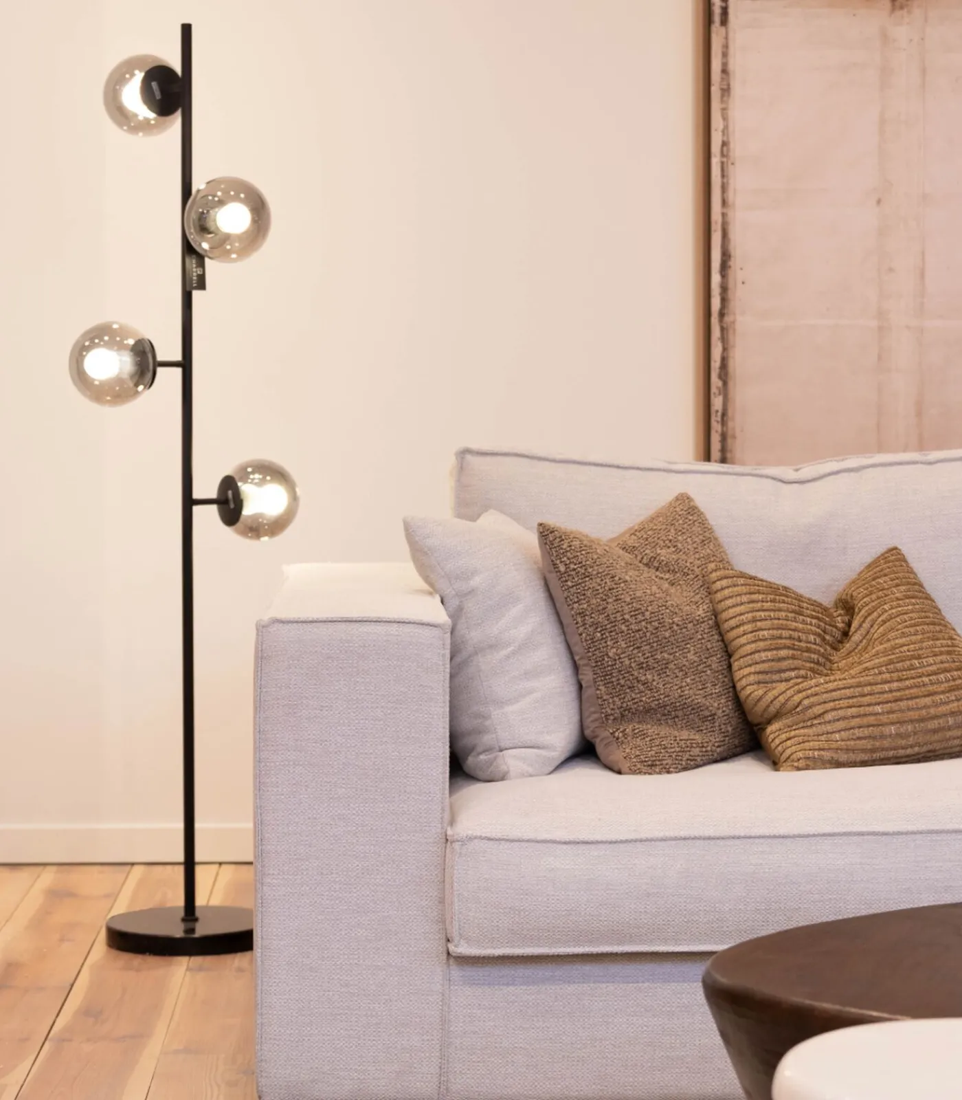 Clearance Twister - Vloerlamp - Zwart Vloerlampen