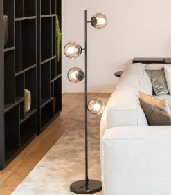 Clearance Twister - Vloerlamp - Zwart Vloerlampen