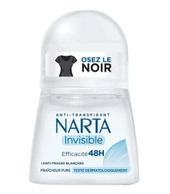 Narta 48u Anti-Vlekken Onzichtbare Deodorant - Pure Frisheid 50ml