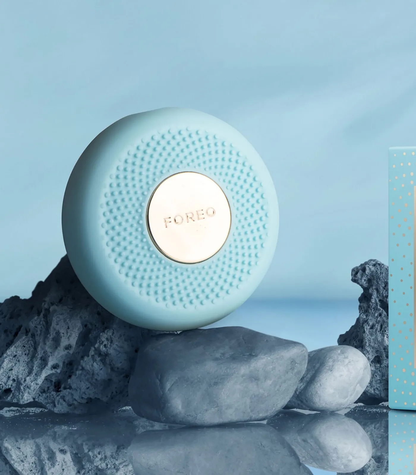FOREO UFO Mini 2 Mint Krachtig 2-minuten Gezichtsbehandelingsapparaat voor alle huidtypen