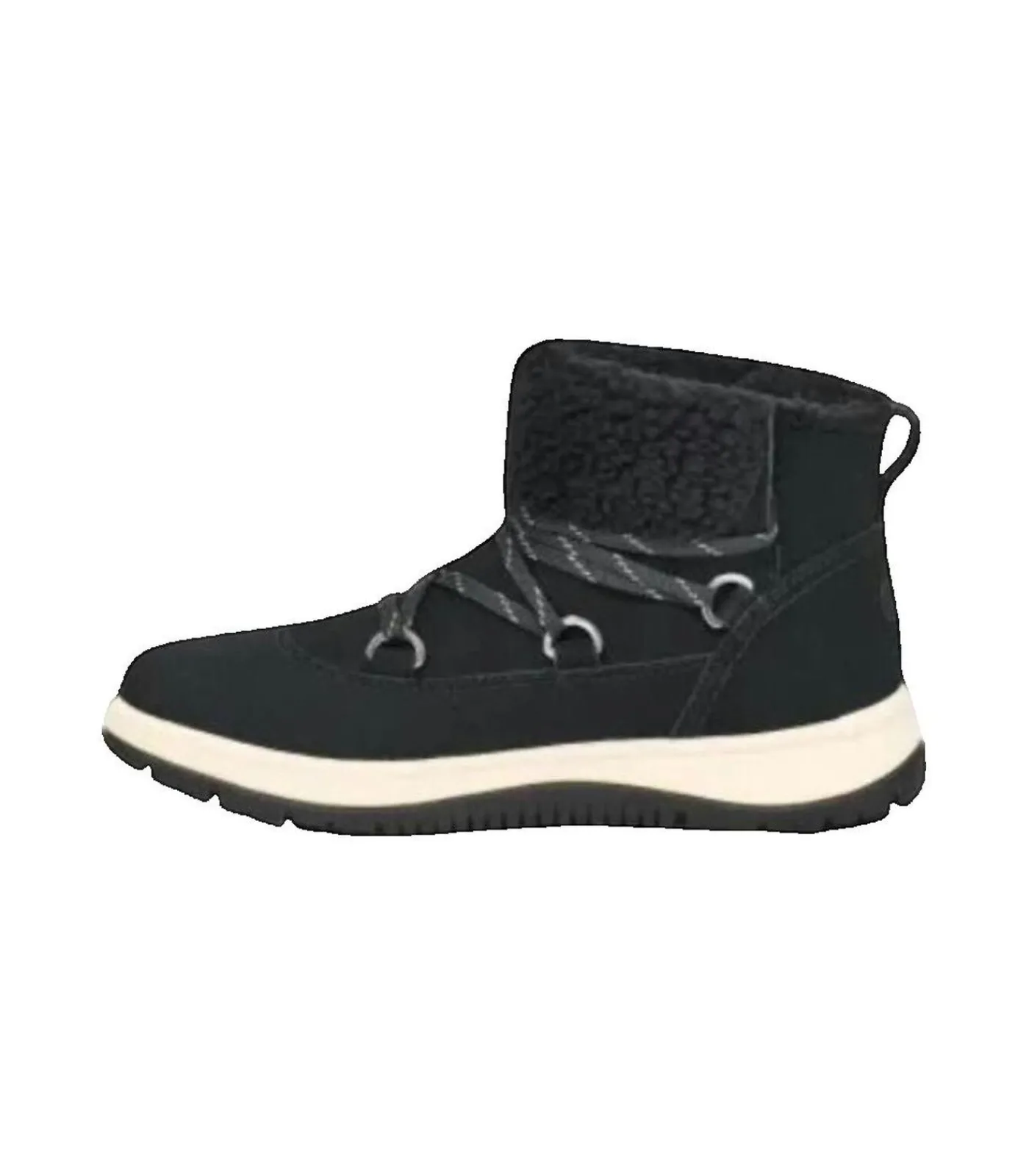 DAMES UGG Lakesider Heritage leren laarzen in het zwart