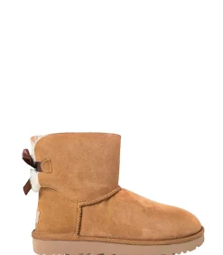 DAMES UGG Mini Bailey Bow II grijze laarzen