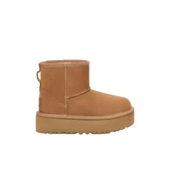 DAMES UGG Mini Platform laarzen bruin suède