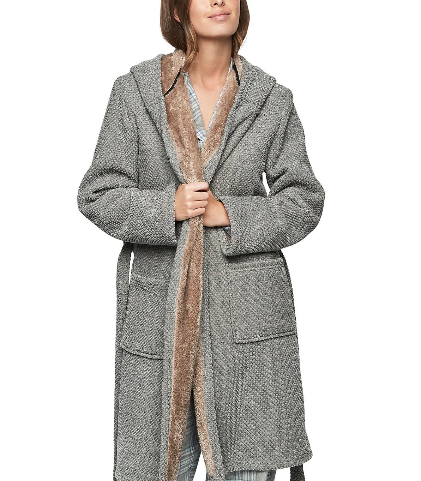 Outlet Uniseks badjas met kap PC1 STYLE ADD DAMES Badjassen