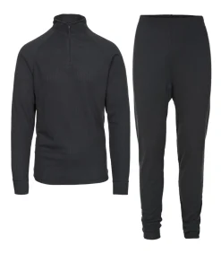 Kinderen Trespass UNITE360 - Thermische Ondergoed - Zwart