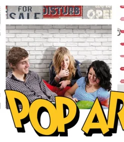 Sale Urban Friends & Coffee Behang bakstenen grijs en wit Decoratie